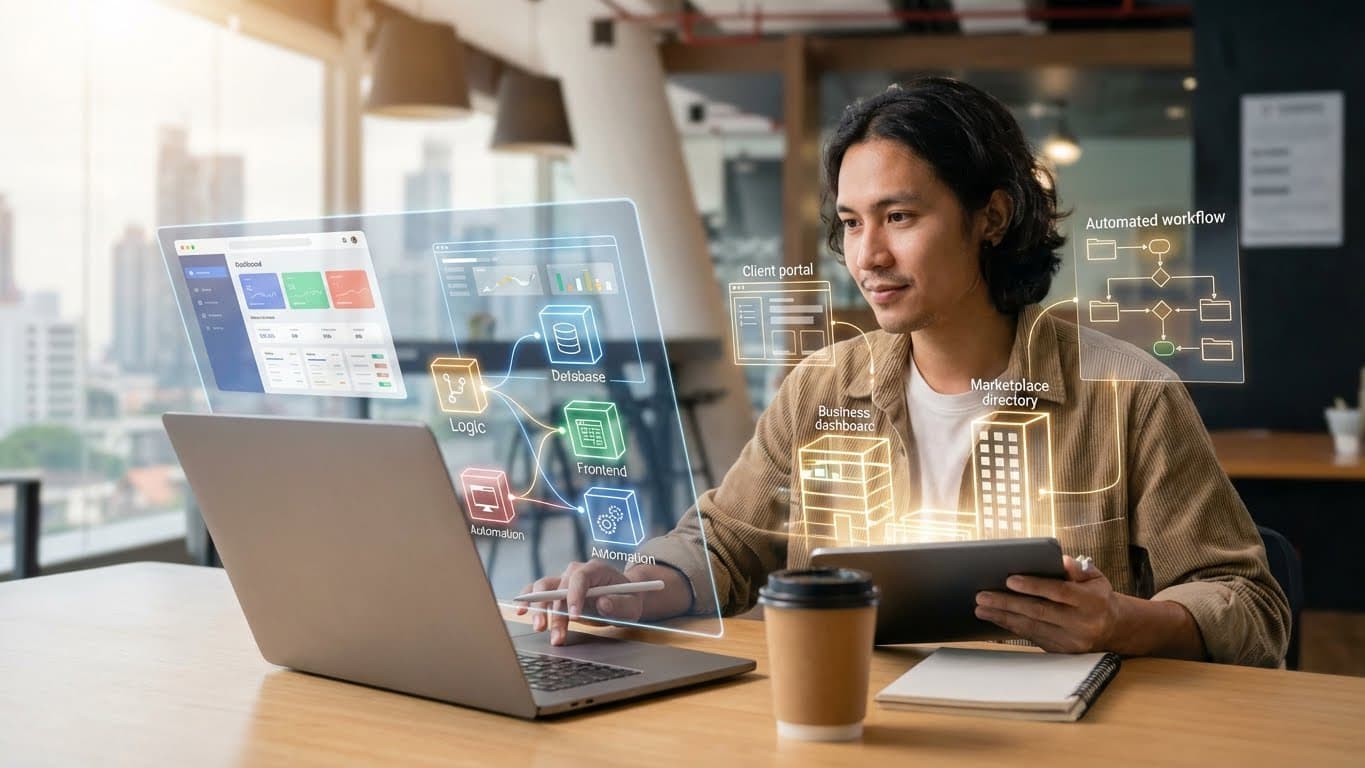 Building blocks stacking themselves