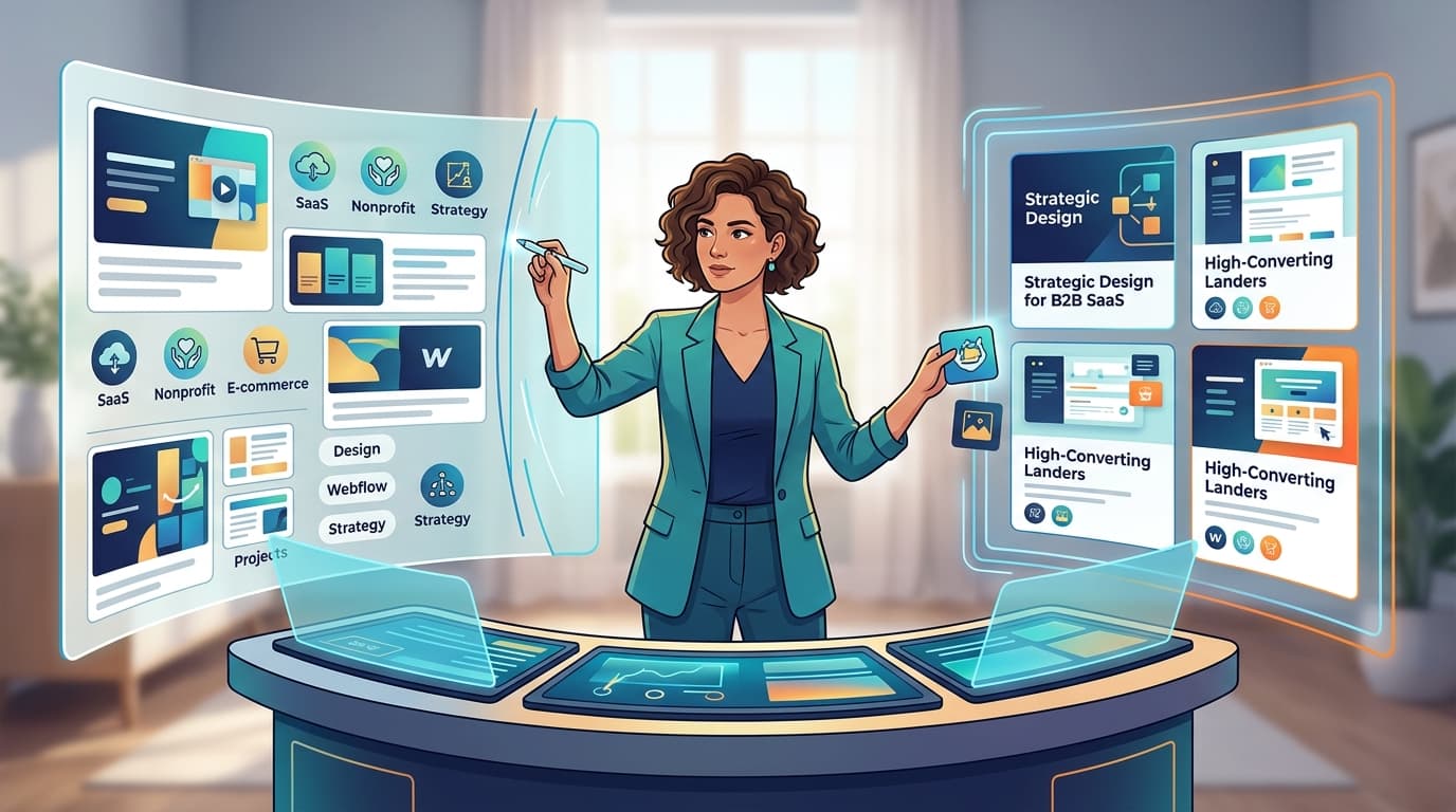 Freelancer setting portfolio boundaries to improve positioning and attract better clients