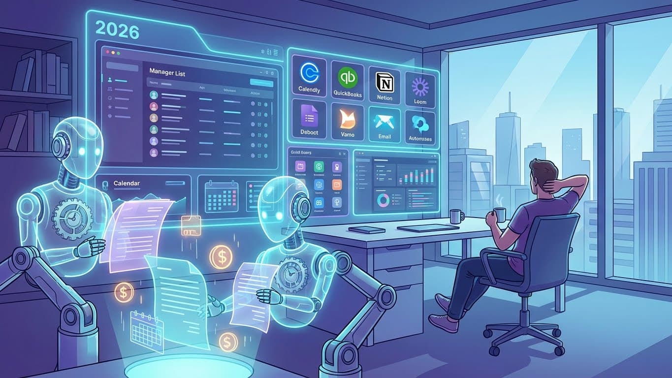 Robots doing paperwork